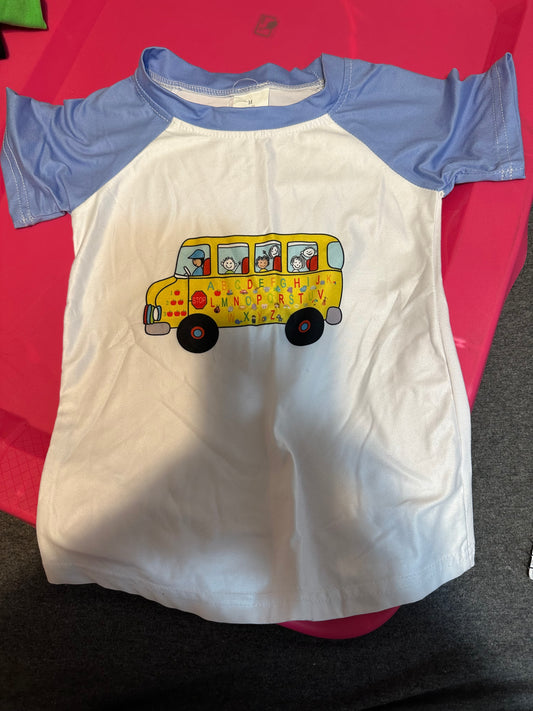 School Bus Raglan