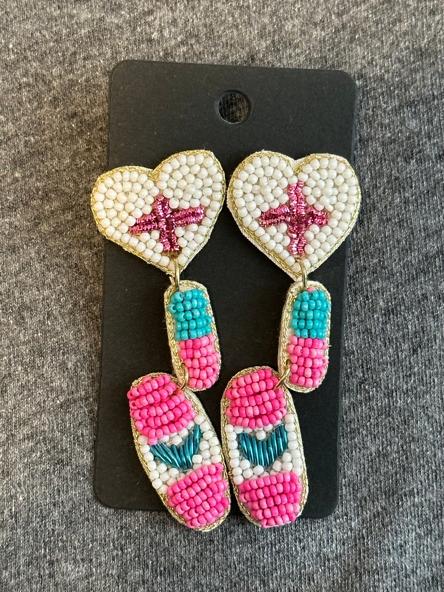 Seed Bead Earrings