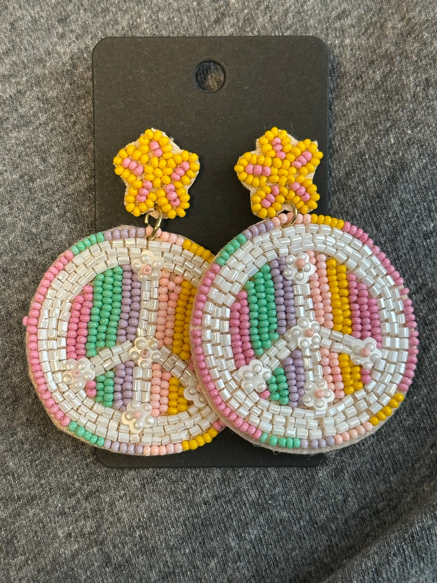 Seed Bead Earrings