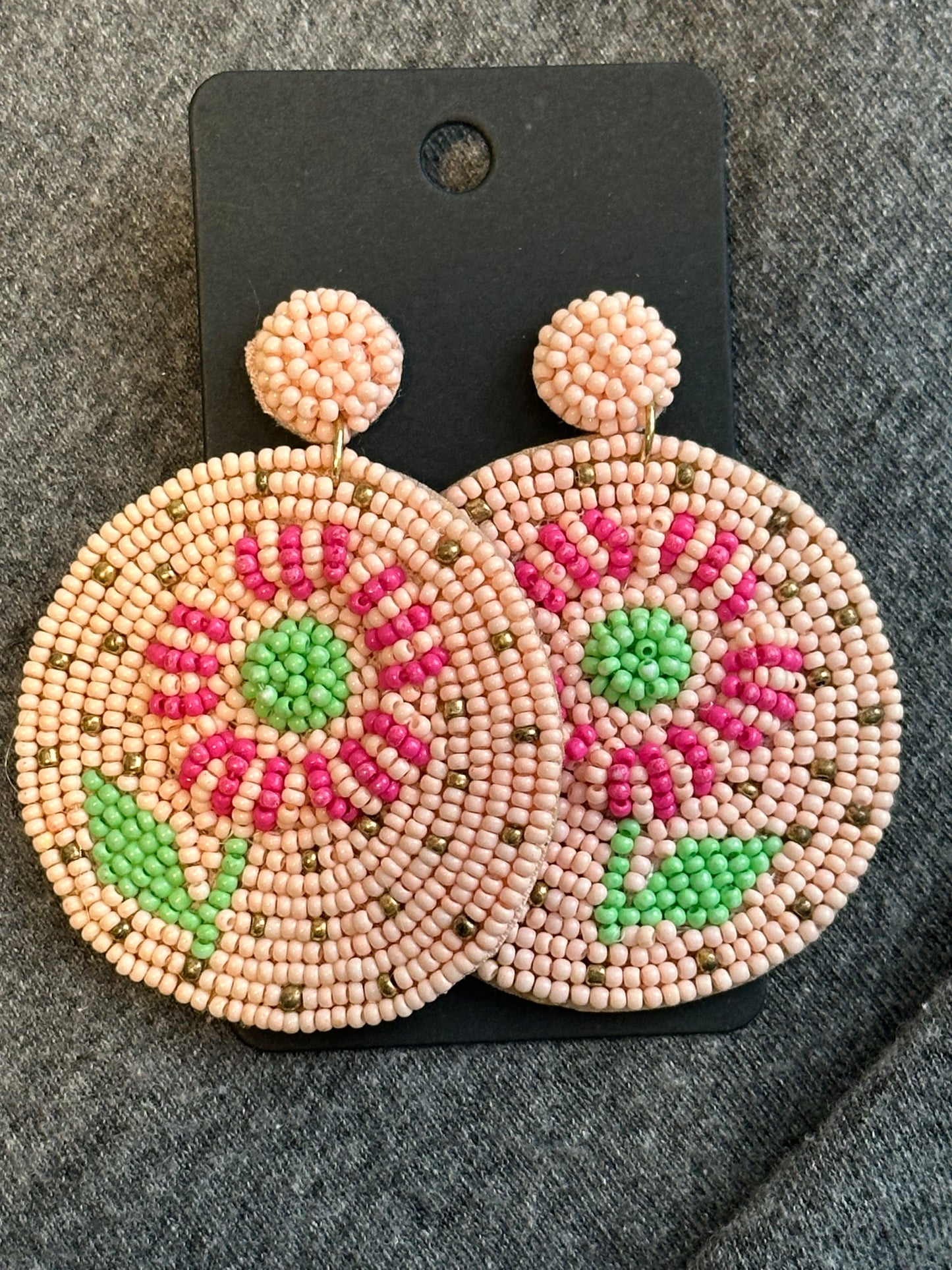 Seed Bead Earrings