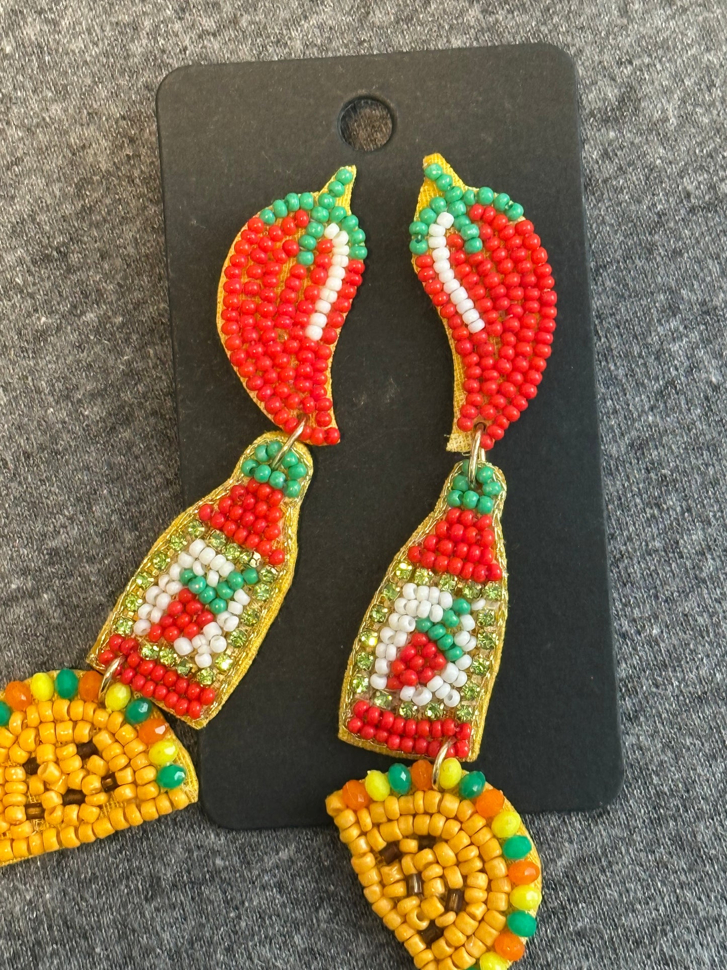 Seed Bead Earrings