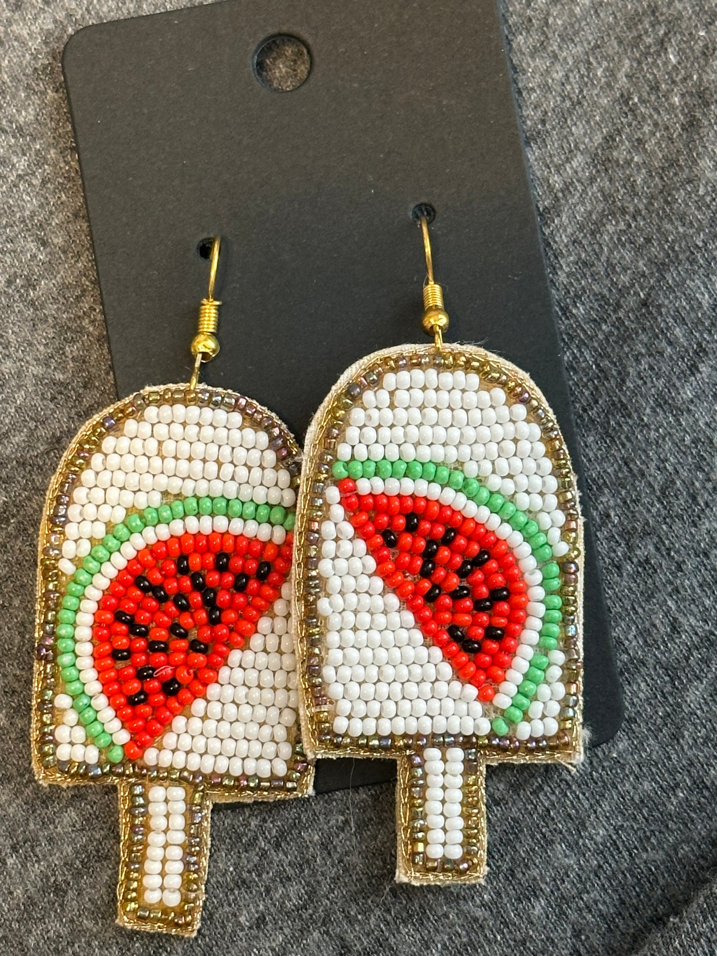 Seed Bead Earrings