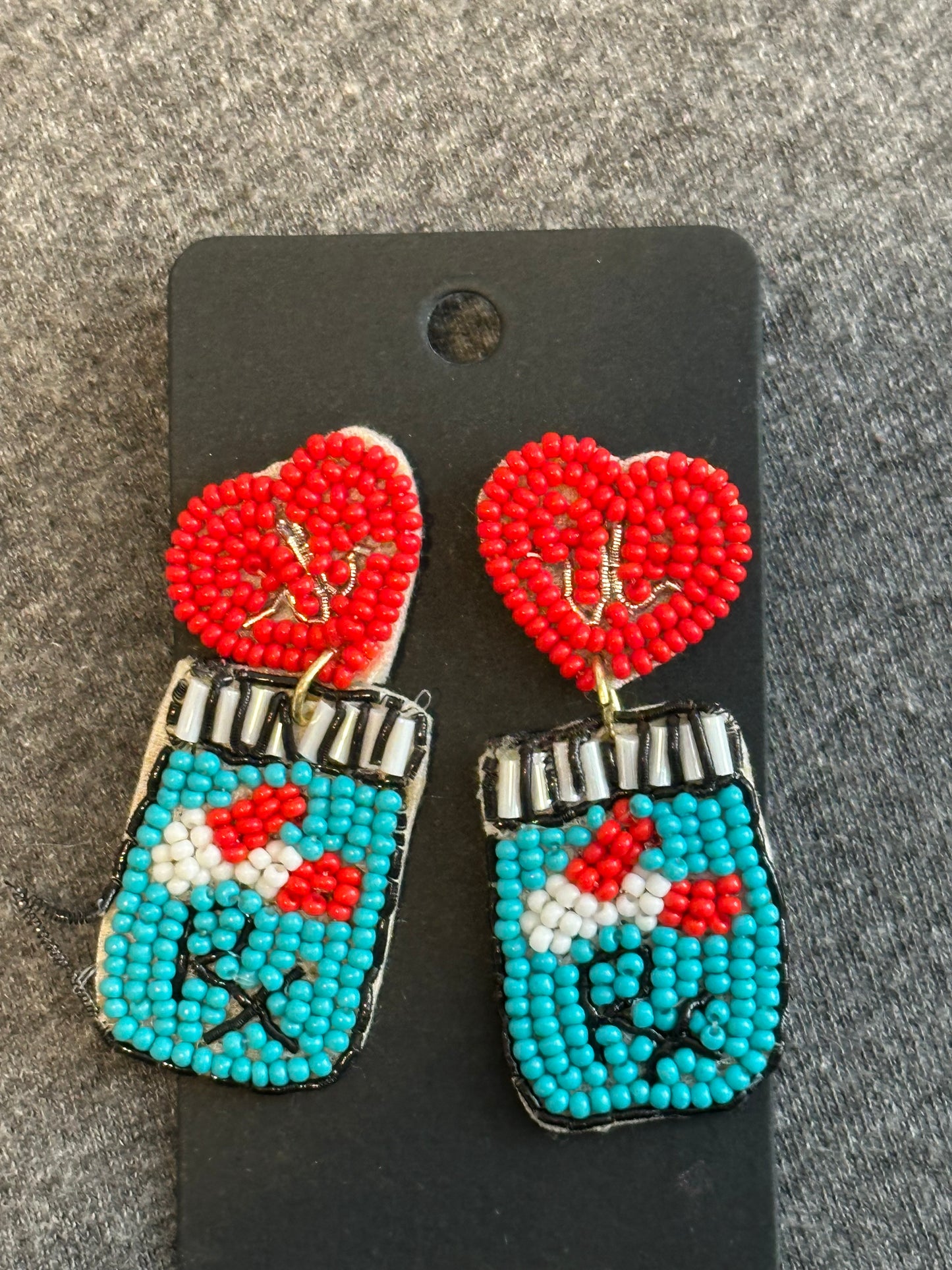 Seed Bead Earrings