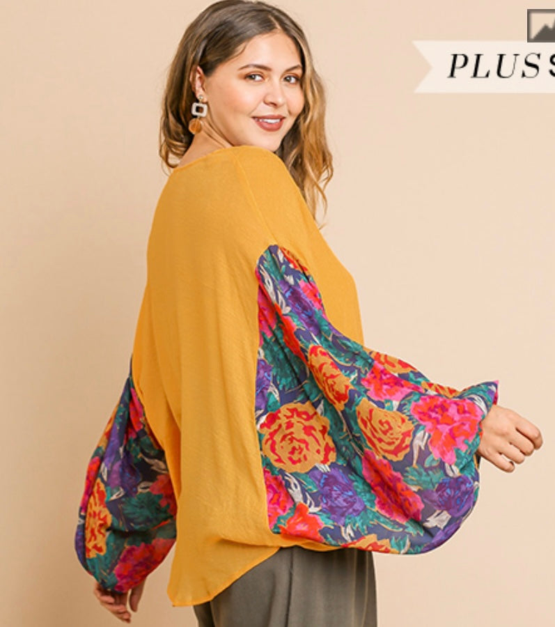 Vneck Crossbody Blouse